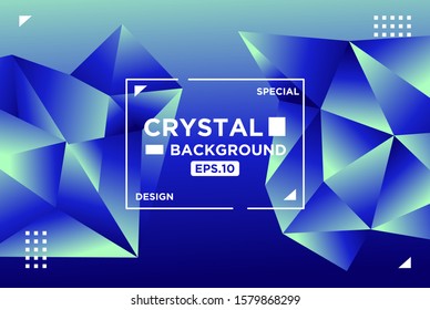 3D DARK BLUE CRYSTAL CLEAR GRADATION BACKGROUND. This background is suitable for any kind of design you need.