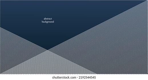 3d dark blue elegant background. interesting geometric, dark and light blend. suitable for presentation design, banners, brochures, websites, business, institution, company, foundations, seminars, etc