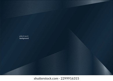 3d fondo elegante azul oscuro. interesante mezcla geométrica, oscura y luminosa. adecuado para el diseño de presentaciones, banners, folletos, sitios web, empresas, empresas, fundaciones, seminarios, etc