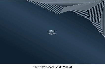 3D dunkelblauer, eleganter Hintergrund. interessante geometrische, dunkle und helle Mischung. geeignet für Präsentationsdesign, Banner, Broschüren, Websites, Unternehmen, Institutionen, Unternehmen, Stiftungen, Seminare usw.