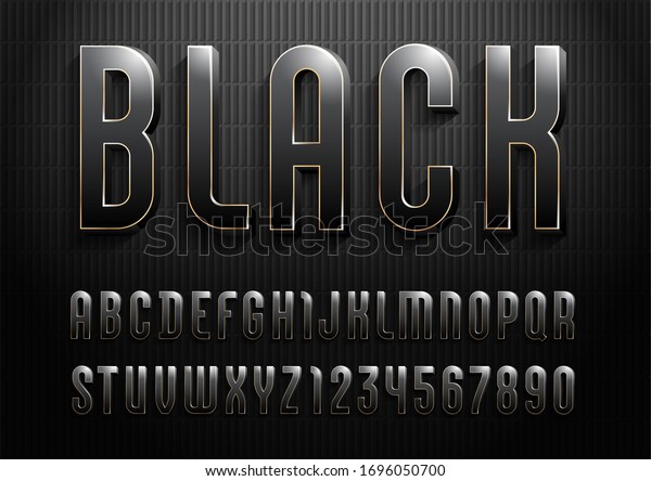 32,499 Black Metal Font Stock Vectors, Images & Vector Art | Shutterstock