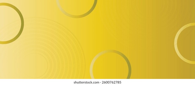3D dark yellow abstract background with light effect. Modern rounded diagonal lines. Trendy geometric elements. Minimalist design. Futuristic technology concept. Vector