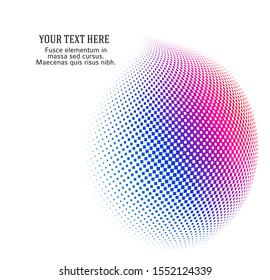 3D decorative balls with chess dot spheres isolated on white. Vector illustration EPS10. Design elements for your advertising flyer, presentation template, brochure layout, book cover.
