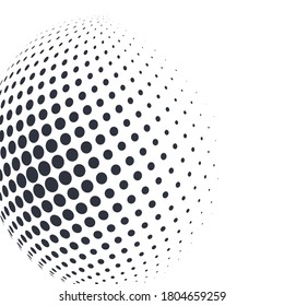 Bolas decorativas 3D con esferas punto de ajedrez aisladas en blanco. Ilustración del vector EPS10. Elementos de diseño para su folleto publicitario, plantilla de presentación, diseño de folletos, portada de libros.