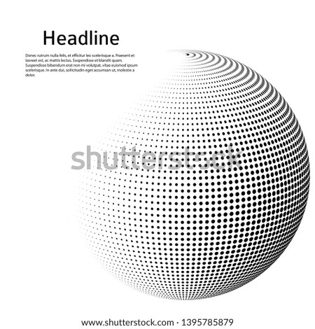 3D decorative balls with chess dot spheres isolated on white. Vector illustration EPS10. Design elements for your advertising flyer, presentation template, brochure layout, book cover. 