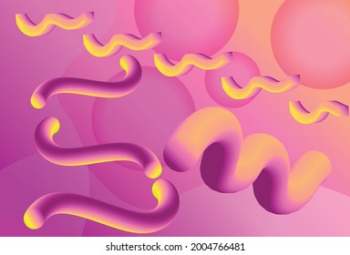 3D Design For Background Or Wallpaper