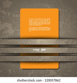3d design of a card in cut out background