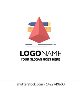 3d, design, designer, sketch, tools Flat Color Icon Vector