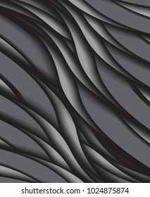 3d design geometric  line background  black and white color,  templates for cover poster, banners, flayer, 