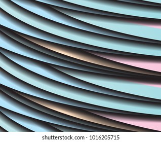 3d design line geometric background colorful  paper cut line,  templates for cover poster, banners, flayers, 