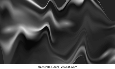 3d design with silk texture cloth background. Luxurious satin fabric. Product advertising design. Vector realistic illustration.