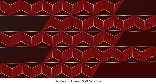3d design with solid red background with red background effect with black with elegant color