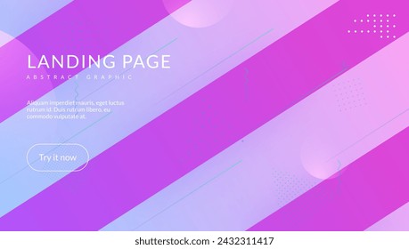 3d Design. Tech Technology Background. Pink Liquid Texture. Abstract Shape. Neon Corporate Composition. Horizontal Ui. House Landing Page. Blue 3d Design