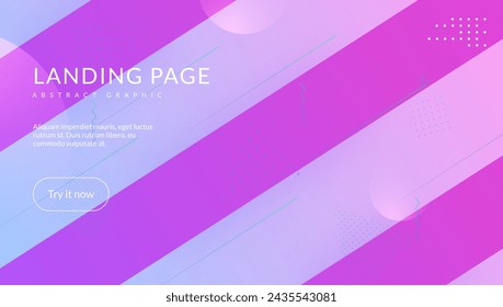 3d Design. Tech Technology Background. Pink Liquid Texture. Abstract Shape. Neon Corporate Composition. Horizontal Ui. House Landing Page. Blue 3d Design