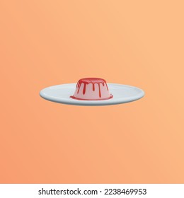 3D Dessert Illustration Suitable for any kind of business