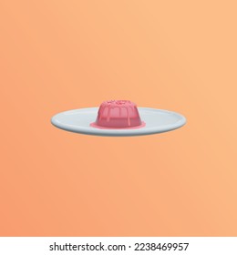 3D Dessert Illustration Suitable for any kind of business