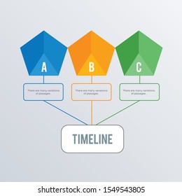3D diamond infographic template design. Business concept infograph with 3 options, steps, or processes. Vector visualization can be used for workflow layout, diagram, annual report, web