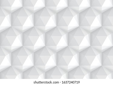 3d diamond shaped pattern with realistic shadows (perfectly repeatable)
