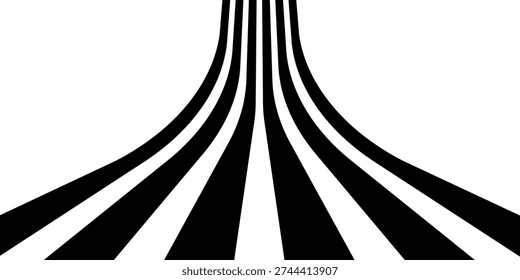 Líneas curva dinámica efecto