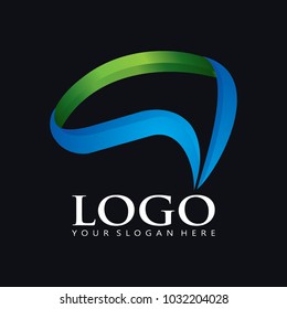 3D Discuss Talk Icon Logo