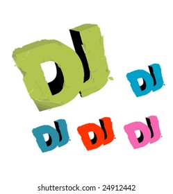 3d DJ sign