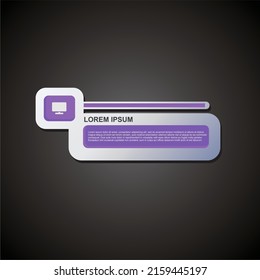 3d Dynamic infographic icon display for your website design or digital design needs