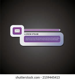 3d Dynamische Icon-E-Mail für Ihr Website-Design oder Ihre digitalen Design-Anforderungen
