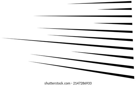 3D dynamic lines, stripes element in perspective geometric vector