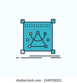 3d, edit, editing, object, resize Flat Icon. green and Yellow sign and symbols for website and Mobile appliation. vector illustration