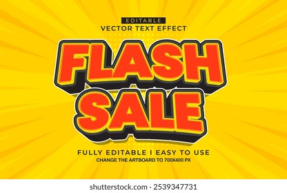 estilo de fonte do efeito de texto da venda do flash editável 3d