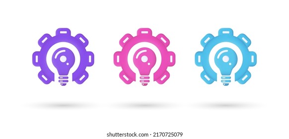 3d metodología de ilustración editable icono morado, rosa y azul, 3d, vector, adecuado para ilustraciones web, páginas de héroe, páginas de aterrizaje. Icono de modelado de desarrollo 3d.