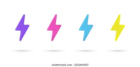 Ilustración editable 3d Icono de perno de abajo, vector púrpura, rosa y azul, 3d, vector, adecuado para ilustraciones web, páginas de héroe, páginas de aterrizaje.