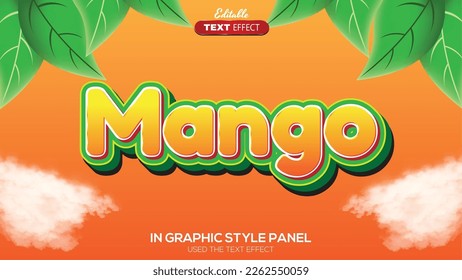 Tema de mango de efecto de texto editable 3D