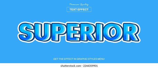 3D editable text effect template