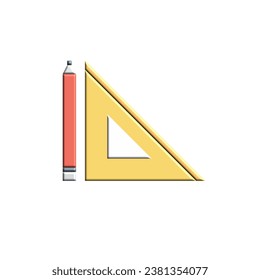 3D Education School Icon. Realistic 3D Education Icon Design Element. Vector Illustration