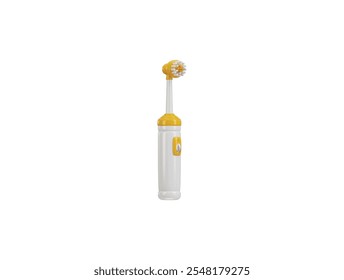 Icono de cepillo de dientes eléctrico 3D Ilustración vectorial