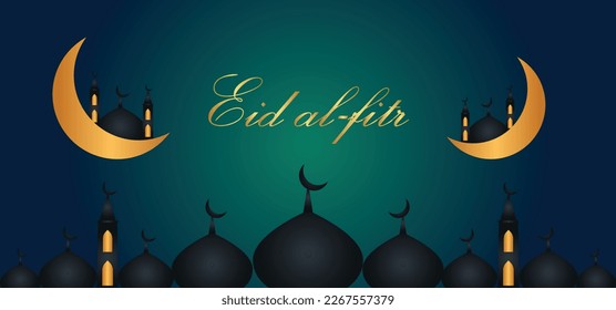 3d elegant white cylinder islamic podium vector with mosque, clouds, leaf shadow, and gold for ramadan, eid al adha, eid al fitr or fitri, muharam, etc. eid vector background