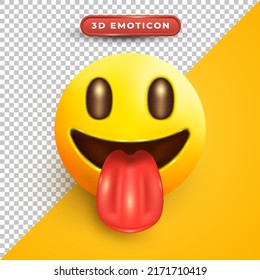3d emoji with enchanted expression