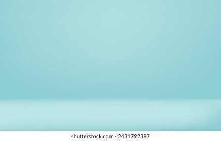 3d Empty light green studio abstract background with shadow of leaf . Product showcase backdrop. concept for your graphic design poster banner and backdrop. 3d rendering. Vector illustration