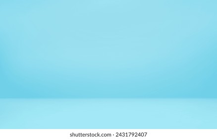 3d Empty light green studio abstract background . Product showcase backdrop. concept for your graphic design poster banner and backdrop. 3d rendering. Vector illustration