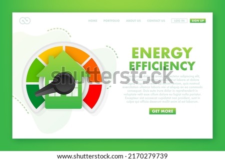 3d energy chart for concept design. 3d vector illustration. Chart concept. Vector icon