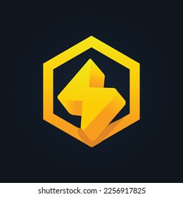3D Energy, Logo Vector, Symbol, Design