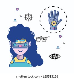 3d eyeglasses virtual experience game