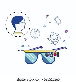 3d eyeglasses virtual experience game