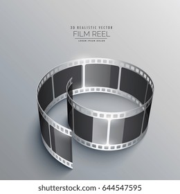 3d film strip design for camera