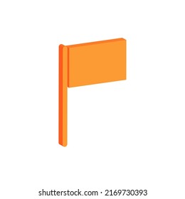3D Flag Icons Design Vector
