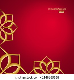 3d floral background