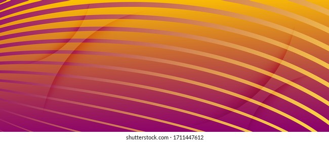 3d Flow Pattern. Creative Futuristic Stripes. Fluid Line Poster. Orange Flow Pattern. Vector Memphis Landing Page. Technology Illustration. Red Vivid Shapes Wallpaper. Vibrant Flow Pattern.