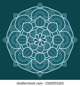 3d Flower Mandala Pattern. Lace 3D Mandala. Multilayer SVG Laser Cut File