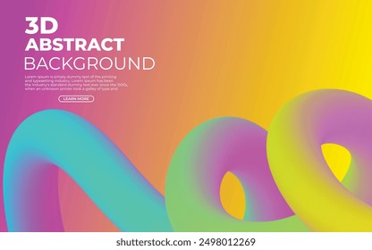 3d Fluid Abstract Background HD